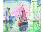 Entrance To The Port Of La Rochelle - Paul Signac