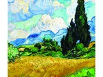 Wheat Field With Cypresses - Vincent Van Gogh