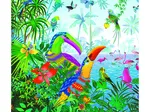 Illustration - Tropical Garden - Peggy Nille