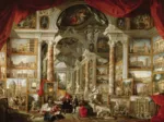 Gallery With Views Of Modern Rome