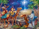 Holiday - Three Magi - Glitter Puzzle