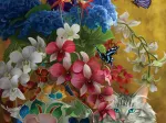 Nene Thomas - Gilded Cats and Flowers
