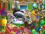 XXL Pieces - Snow Globe Kittens