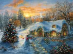 XXL Pieces - Christmas Cottage