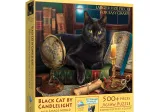 XXL Pieces - Black Cat by Candlelight