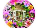 Garden Shed in Flower