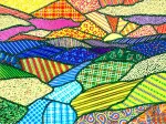 XXL Pieces - Quilted Appalachian Sunset