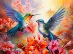 XXL Pieces - Hummingbird Love