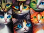 Six Cats the Cat Lady Fantasy