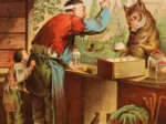 Carl Offterdinger:Der Wolf und die sieben Geißlein, XIXe Siècle