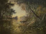 Charles Christian Eisele: Evening on the Suwannee River, 1885