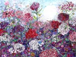 Sally Rich - Sweet William with Butterflies