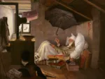 Carl Spitzweg - Der arme Poet, 1839