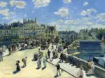 Auguste Renoir: Pont Neuf, Paris, 1872