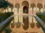 Joaquin Sorolla y Bastida: Hall of the Ambassadors, Alhambra, Granada, 1909