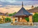 Market Cross in Castle Combe, Cotswolds