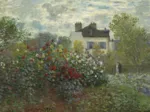 Claude Monet - The Artist's Garden in Argenteuil, 1873