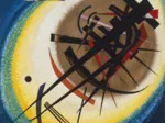 Wassily Kandinsky : In the Bright Oval, 1925