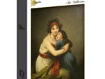 Elisabeth Vigée-Lebrun : Madame Vigée-Lebrun et sa fille, 1789