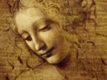 Leonardo da Vinci : The Face of Giovane Fanciulla, 1508