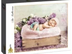 Konrad Bak: Baby sleeping in the Lilac