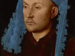 Jan van Eyck - Portrait of a Man with a Blue Chaperon, 1430-33