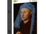 Jan van Eyck - Portrait of a Man with a Blue Chaperon, 1430-33