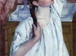 Mary Cassatt: Girl Arranging Her Hair, 1886