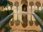 Joaquin Sorolla y Bastida: Hall of the Ambassadors, Alhambra, Granada, 1909