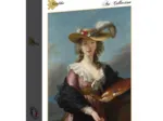 Elisabeth Vigée-Lebrun: Self-portrait in a Straw Hat, 1782