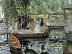 2 Puzzles - The Art of Auguste Renoir: Luncheon of the Boating Party - La Grenouillère