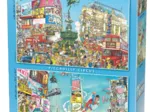 2 Jigsaw Puzzles - Comic: Piccadilly + Times Square