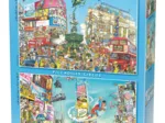 2 Jigsaw Puzzles - Comic: Piccadilly + Times Square