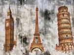 Three Cities - Three Towers