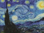 Vincent Van Gogh - Starry Night over the Rhône, 1888