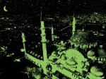Puzzle Neon - Blue Mosque