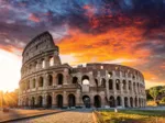 Sunset at Colosseum