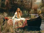 John William Waterhouse - The Lady of Shalott, 1888