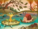 Wooden Puzzle - Lake Friends