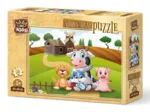 Wooden Puzzle - Farm Pose