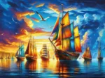 Harbor of the Colorful Sails