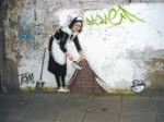 Cleaning Lady - Bansky