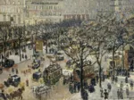 Camille Pissarro: Boulevard des Italiens, Morning, Sunlight, 1897