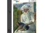 Mary Cassatt: Young Girl at a Window, 1883-1884