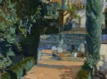 Joaquin Sorolla y Bastida: Court of the Dances, Alcázar, Sevilla, 1910
