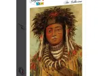 George Catlin: Boy Chief - Ojibbeway, 1843