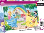 Frame Puzzle - 100 Pieces - XXL - Disney Princess : The Princesses' Garden