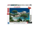 Jigsaw Puzzle - 1000 Pieces - Corsica : Palombaggia Beach