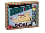 3D Wooden Jigsaw Puzzle with Paint Set - Boat