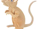 3D Wooden Jigsaw Puzzle - Monty the Mouse